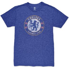 تشيلسي FC Color Badge Vintage Premium Triblend T -Shirt - Royal in Kuwait