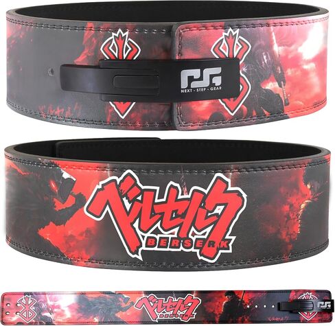 Anime Weight lifting belt Berserk Weightlifting Belt for Men & Women – Guts' Power Manga Gym Belt, Heavy Duty Powerlifting Belt for Squats, Deadlifts, and Gym Training – Ultimate Support & Comfort in Saudi Arabia