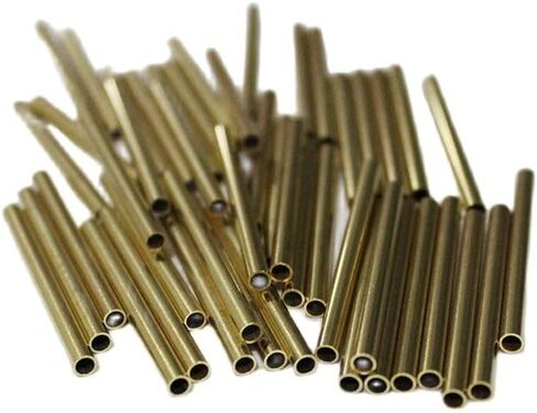10pcs Brass Tube 2mm 3mm 4mm 5mm 6mm 7mm 8mm 9mm 10mm 11mm 12mm 13mm(3x0.5x40mm) in Saudi Arabia