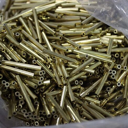 5pcs Brass Tube 8x0.5x30mm 13x0.5x35mm Small Metal Thin Tube(13x0.5x35mm) in Kuwait