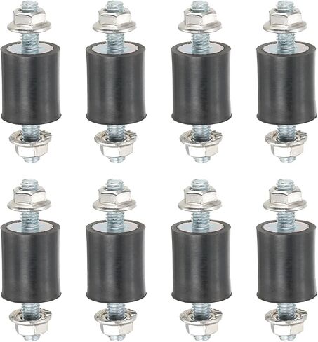 معزل مطاط PATIKIL M5 15X10MM ، 8 PCS Rubber STURS SHOCK ESSORBER ABSORTION TOMPRITY RECAMPITION in Saudi Arabia