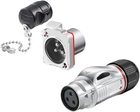 Welding 45A connector M24 snap-on reverse waterproof aviation 3 pins(Metal female header) in Saudi Arabia