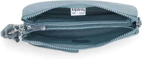 Kipling Women's Creativitive Extra Larcher Wristlet ، مجموعة مستحضرات التجميل متعددة الاستخدامات ، منظم سفر خفيف الوزن in Saudi Arabia