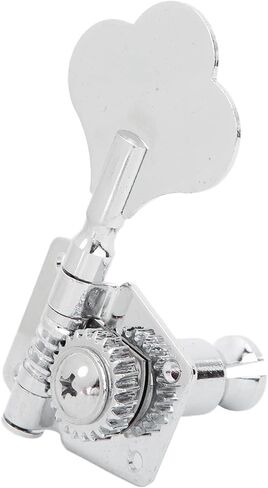 Yosoo Steel Vintage Electric Bass Tuner Knobs - Fine Tuning Tool - Replacement for Bass (Use Left Row) (for Right Row) in Saudi Arabia
