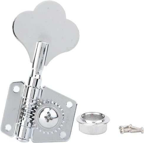 Yosoo Steel Vintage Electric Bass Tuner Knobs - Fine Tuning Tool - Replacement for Bass (Use Left Row) (for Right Row) in Saudi Arabia