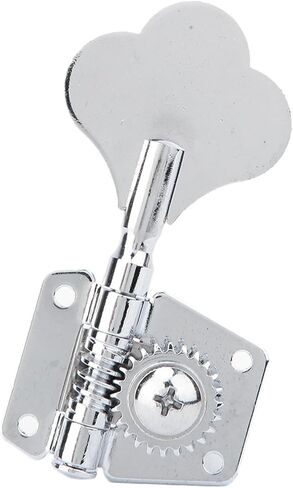 Yosoo Steel Vintage Electric Bass Tuner Knobs - Fine Tuning Tool - Replacement for Bass (Use Left Row) (for Right Row) in Saudi Arabia