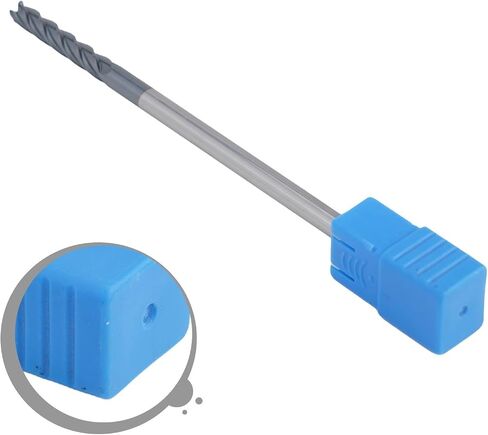 Carbide Square End Mill Cutter, 4 Flute Extra Long Shank 6Mm*150mm Carbide End Mill for Milling Alloy Steels, Hardened Steel, Metal & More in Saudi Arabia