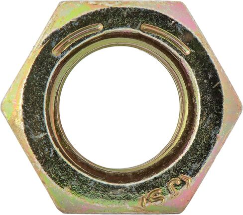 5/16"-18 Finished Hex Nuts Grade 8 Coarse Med. Carbon Zinc-Yellow CR6 - Pack of 25 in Kuwait