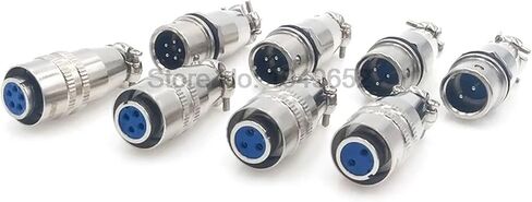 XS10 10mm push-PULL CIRCURAL CONNECTOR 2PIN3/4PIN5PIN الاتصال بالذكور والإناث 1PCS (5 دبوس) in Saudi Arabia