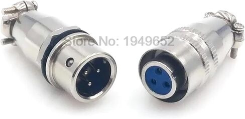 XS10 10mm push-PULL CIRCURAL CONNECTOR 2PIN3/4PIN5PIN الاتصال بالذكور والإناث 1PCS (5 دبوس) in Saudi Arabia