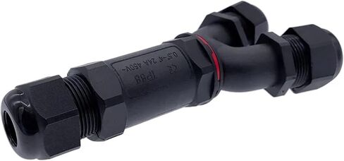 Y-Type Wire 2pin 3pin 4pin 5pin Cable Connector IP68 Gland Sleeve Connectors 3-Way Quick Tee Connector 1Pcs(Y-3) in Saudi Arabia