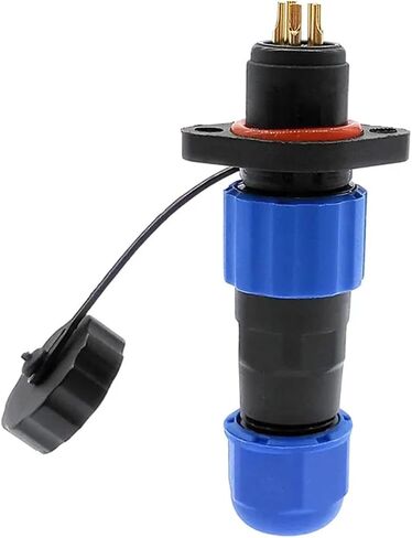 SP13 Connector IP68 2-7pin Cable Connectors 1Pcs(Back Nut,6p) in Saudi Arabia