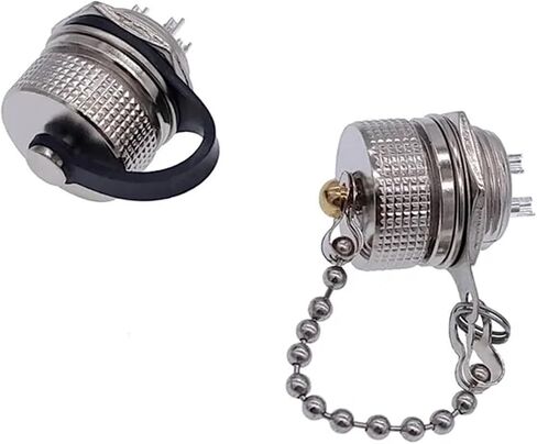 10pcs GX12 GX16 GX20 CONNECTOR RUBBER COPBER METAL CAPRINCURE CONCTURCENT SLEEVE (GX20 RUBBER CAP) in Saudi Arabia