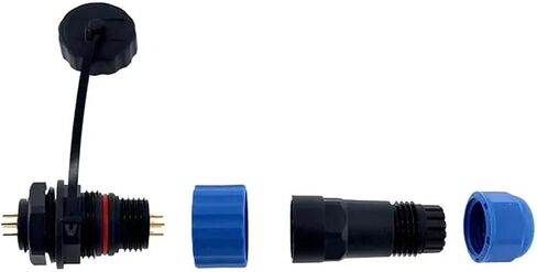 SP16 IP68 Power Cable Connectors Set Male Female Socket 2-9Pin for Electrical Wiring 1Pcs(Back Nut 5P) in Saudi Arabia