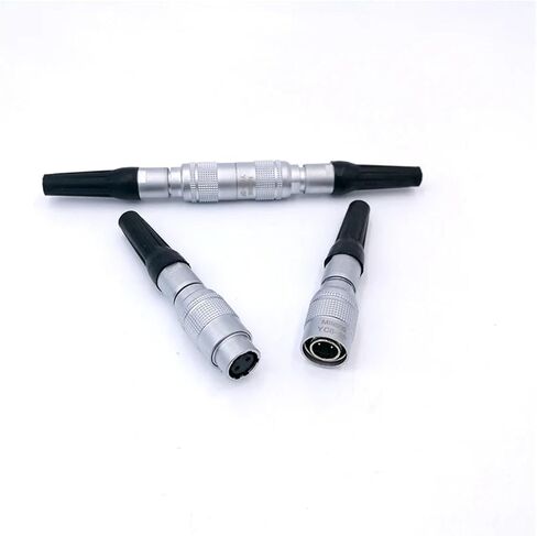 YC8 Mini Circular Connector Docking Sensor Connector Push Pull Self Lock 8mm 2-7pin 1Pcs(2Pin) in Saudi Arabia