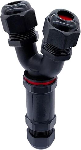 Y-Type Wire 2pin 3pin 4pin 5pin Cable Connector IP68 Gland Sleeve Connectors 3-Way Quick Tee Connector(Y-3) in Saudi Arabia