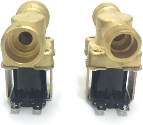 Valve 1pcs Flow Switch G1/2'' Brass Solenoid Valve N/C 12v 24v 220v G3/4'' for Water Heater(220v,0.5 Inch) in Saudi Arabia