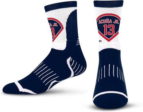 للأقدام العارية MLBPA Ronald Acuna Surge Player Sock Youth in Saudi Arabia