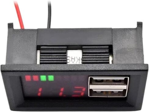 1PCS Digital Voltmeter Tester 12V (12 فولت الأحمر) in Saudi Arabia