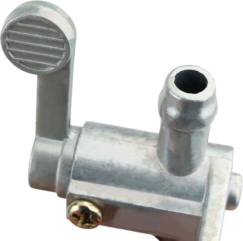 Powermotor 5/16 "صمام الوقود المضمّن Petcock ， 8 ملم ، استبدال مفتاح القطع المستقيم للغاز الغازي للوقود لعام 1981-2009 PW50 Mini Dirt Pit Bike atv Quad 4 Wheeler 2 PCs in Saudi Arabia