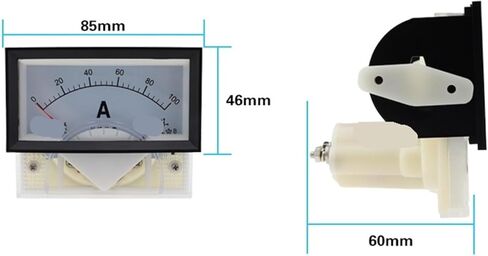 1 قطعة 69C17-A 75MV DC Meter لوحة 85 * 46 مم (500A (75MV)) in Kuwait
