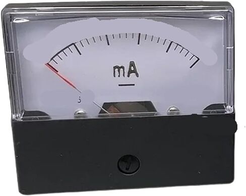 1PCS Ammeter DH-670 Rectangular Ampere Needle(75MA) in Saudi Arabia