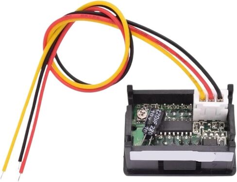 5-Piece 0.36 Inch DC LED Digital Display Voltmeter(5pcs Red LED,DC 2.3-30V 2cable) in Saudi Arabia