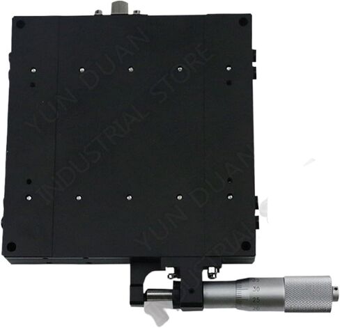 125 * 125mm X Axis Manual Displacement Trimming Platform Cross Roller Guide Way Linear Stage Sliding Table High Precision LX125-R 1Pcs in Saudi Arabia
