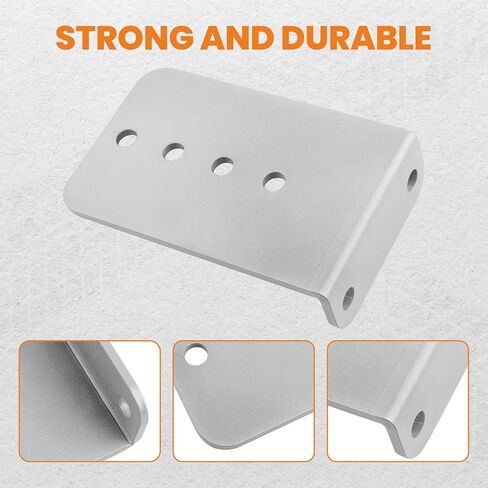 MaxPeedingRods 8 Pack 8 "L-Type Boat Trailer Bunk Bracket Kit for 3x3 Cross Smiss in Kuwait