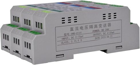 Thermocouple to 4-20mA 0-5V Converter RTD TC Temperature Signal Isolator Converter DIN Rail Installation(E -100-1000C Input_Output 0-20MA) in Saudi Arabia
