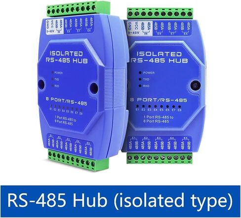 RS485 Eight-Port HUB photoelectric Isolation RS-485 HUB Surge Protection and Anti-Interference in Saudi Arabia