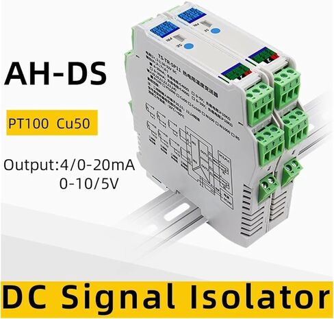 مرسل درجة الحرارة RTD مع عزل إشارة PT100 1 في 1 وحدة تحويل المستشعر 4-20MA 0-10V 5V (1 إدخال 1 الإخراج ، PT100-200-850C_OUTPUT 0-20MA_DC24V) in Saudi Arabia