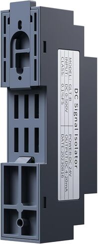 Voltage and Current Signal Converter 0-20mA to 4-20mA 0-10V Signal Isolator 0-10V 0-5V 1-5V AC/DC Voltage Isolation Transmitter(0-5V Input_DC24V Power Supply_0-20MA Output) in Saudi Arabia