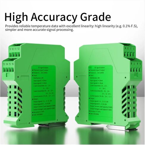 1 in 2 Out Signal Isolator 0-10V 4-20mA to 0-10V 4-20mA 0-5V 1-5V DC Analog Signal Isolator 4-20mA Signal Isolator(1 in 2 Out,Output 0-5V_Input 0-10V_DC24V) in Saudi Arabia