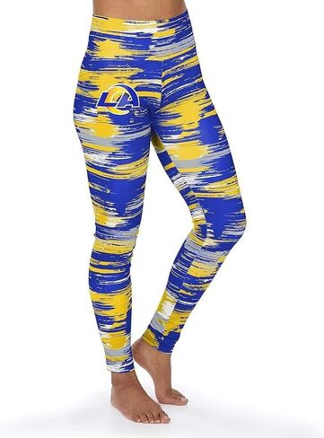 Zubaz NFL Women's Brushed Paint Team Color Leggings in Saudi Arabia