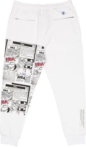 فريق الدوري الاميركي للمحترفين ، الكتاب الهزلي للرجال Newsprint Fashion Gogger Sweatpants in Kuwait