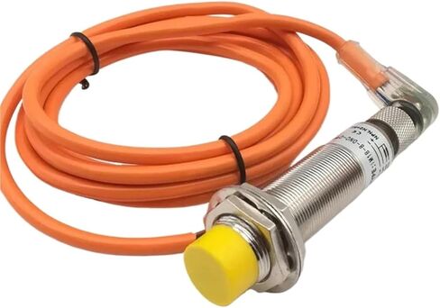NPN Proximity Sensor with Connector M18 8mm NO+NC IM18-8-DNC-C 8mm Distance Non Flush Type with Bend Connector Switch in Saudi Arabia