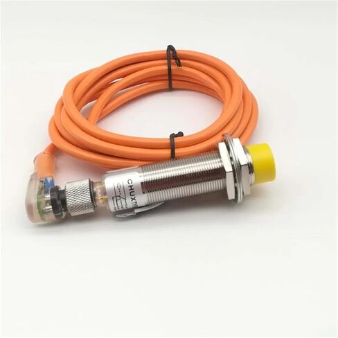 NPN Proximity Sensor with Connector M18 8mm NO+NC IM18-8-DNC-C 8mm Distance Non Flush Type with Bend Connector Switch in Saudi Arabia
