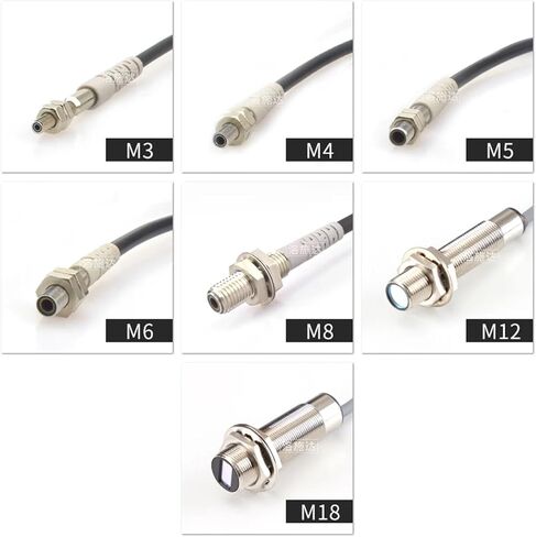 M12 Switch Sensor Diffuse Reflection Range Sensor Visible Light(M12 NPN NC 300MM) in Saudi Arabia