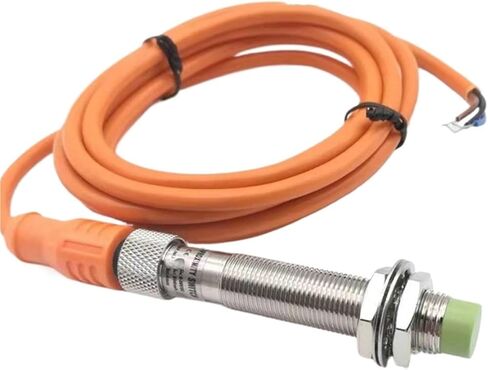 M12 2mm Sensing Distance Inductive Proximity Sensor with Straight Cable Connector Metal Approach Switches in Saudi Arabia