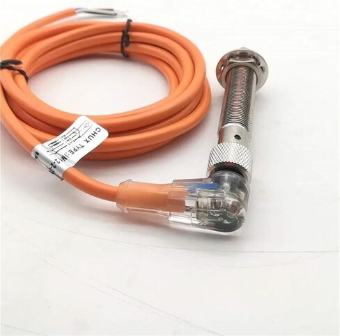 NPN Proximity Sensor with Bend Cable Connector Inductance DC6-36V Cylindrical LJ8A3 Series Metal Approach Switch 1 : ABO(Npn no) in Saudi Arabia