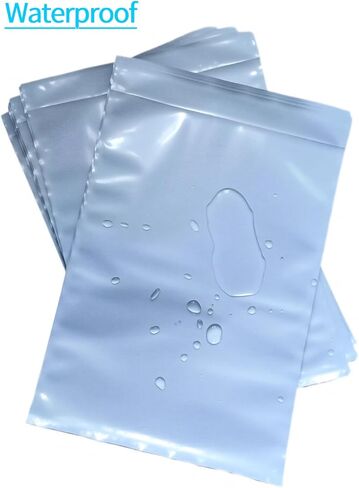 1000 PCS 6.7"x10" Clear Packing Slip Pouches List Envelopes Self-Adhesive Plastic Mailing Pouch Enclosed Bags for Packing Slips Invoice Label in Saudi Arabia