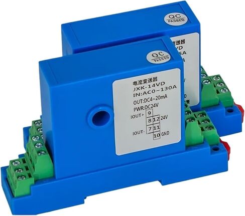 مستشعر القاعة الحالي AC/DC 0-150A AC المحول الحالي 4-20MA 0-10V RS485 HALL تأثير جهاز الإرسال الحالي (AC0-150A_12MM_DC12V) in Kuwait