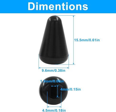 10 PCS Guitar 5 طرق تبديل تبديل أغطية أغطية لإكسسوارات الغيتار الكهربائية غطاء التبديل (أبيض) in Saudi Arabia