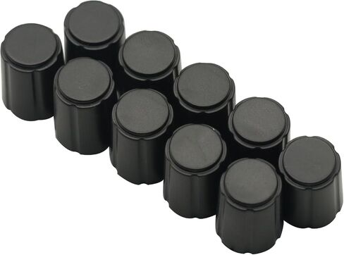 10PCS for KY-040 360 Degrees Potentiometer Rotary Encoder ABS Type D Half Shaft Hole Caps Knob 6mm A15 Brick Sensor Switch, Electric Guitar Volume Tone Knobs Black,Potentiometer Knobs in Saudi Arabia
