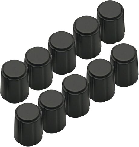 10PCS for KY-040 360 Degrees Potentiometer Rotary Encoder ABS Type D Half Shaft Hole Caps Knob 6mm A15 Brick Sensor Switch, Electric Guitar Volume Tone Knobs Black,Potentiometer Knobs in Saudi Arabia