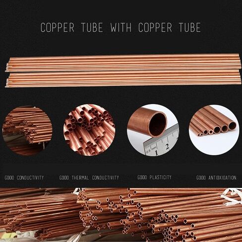 Copper Tube High Purity 500Mm Length Used in The Production of Conductive, Thermal Equipment Od 15/16Mm/16 * 1.5Mm(16 * 2Mm(Od*Thick)) in Saudi Arabia