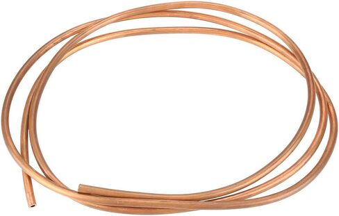 Copper Coil Tube, T2 Soft 4mm OD 6mm Copper Tubing Coil Thickness 1mm for Refrigeration 2m in Saudi Arabia