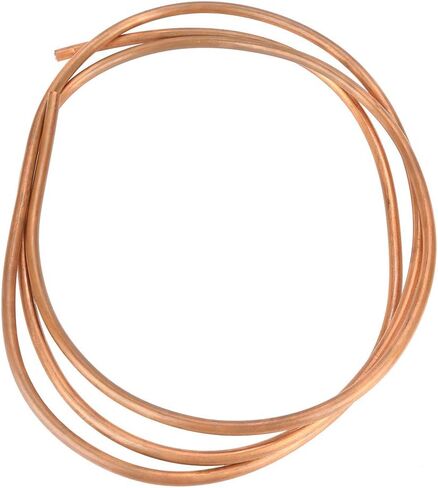 Copper Coil Tube, T2 Soft 4mm OD 6mm Copper Tubing Coil Thickness 1mm for Refrigeration 2m in Saudi Arabia