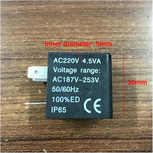 1PCS ملف لولبي لفائف AC220V CDA092A DC24V CDA092B AC24V CDA092E القطر الداخلي 9 مم (صندوق تقاطع DC24V) in Saudi Arabia